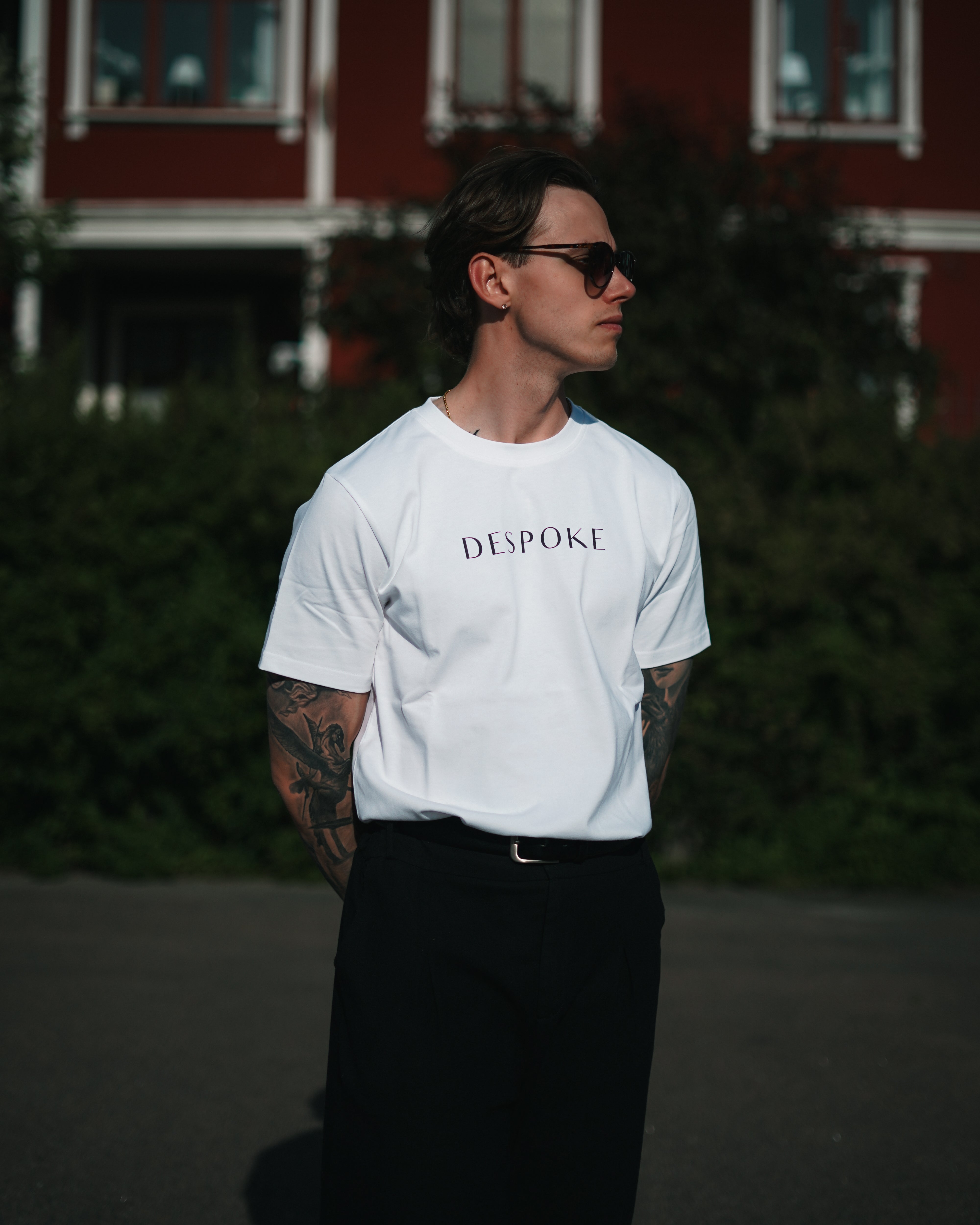 White Branded T-Shirt