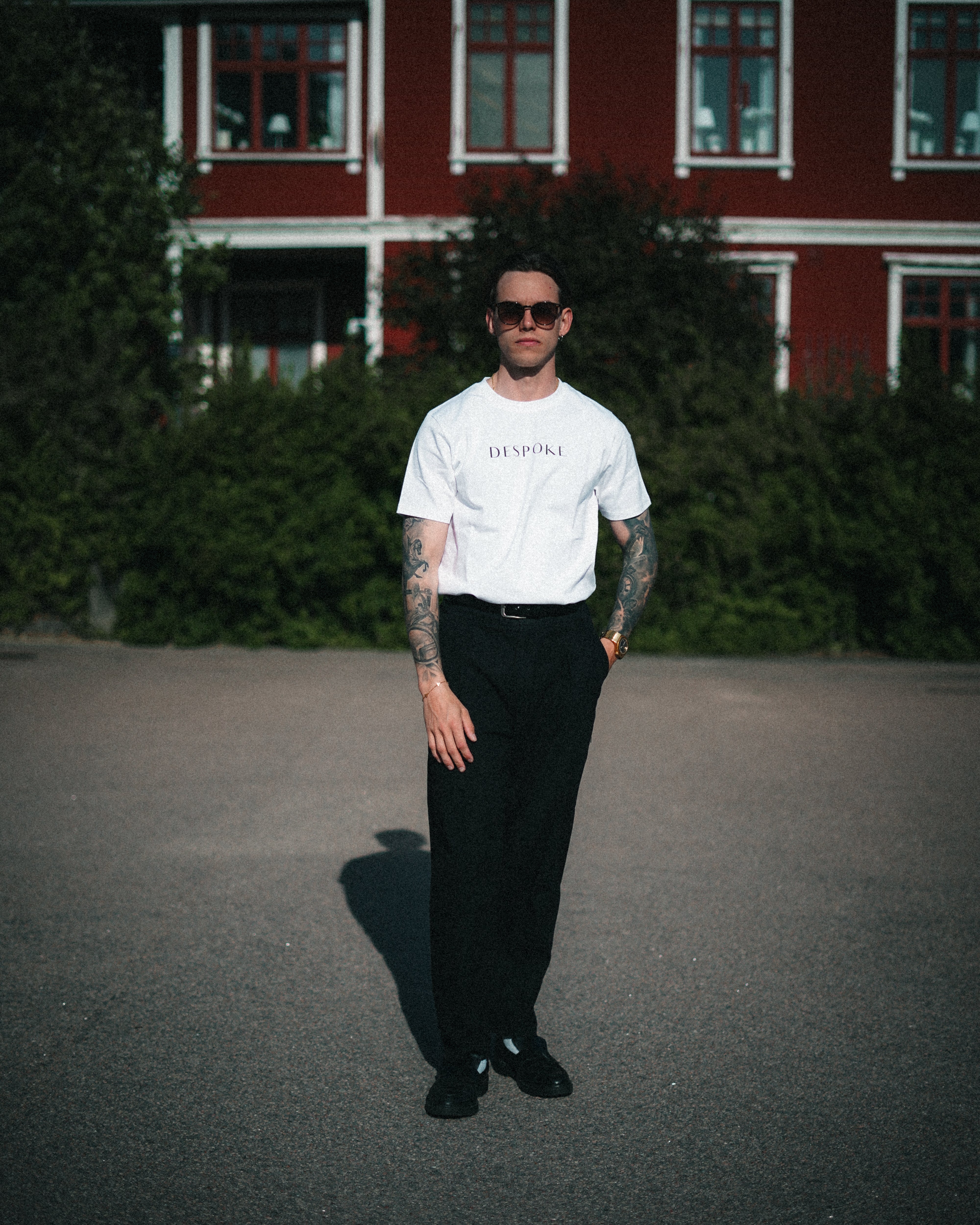 White Branded T-Shirt